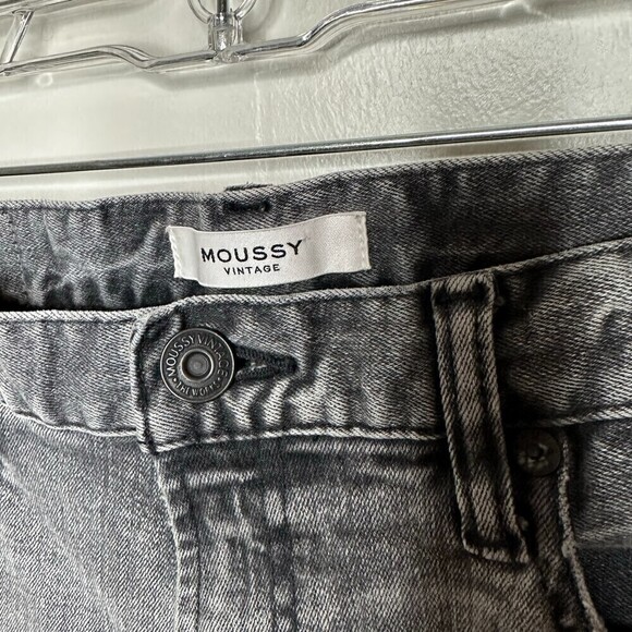Moussy Vintage Carmel Rebirth Skinny Hi in Grey High Rise Size 29 - Picture 8 of 10